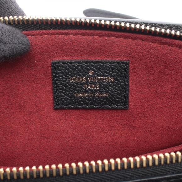 Louis Vuitton Palais Monogram Empreinte Handbag Leather Black